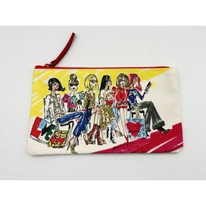 Brighton 2018 Fashionista Travel Makeup Bag Tom Clancy Canvas Vacation Pouch